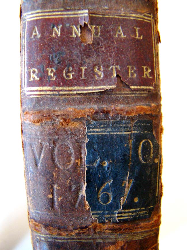 THE ANNUAL REGISTER or a View of the History, Politics and Literature for the Year 1767 — image 2